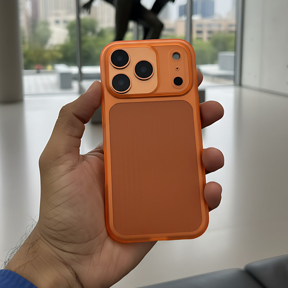 iPhone 17 ProMax Back Cover / Frosted Wave Case