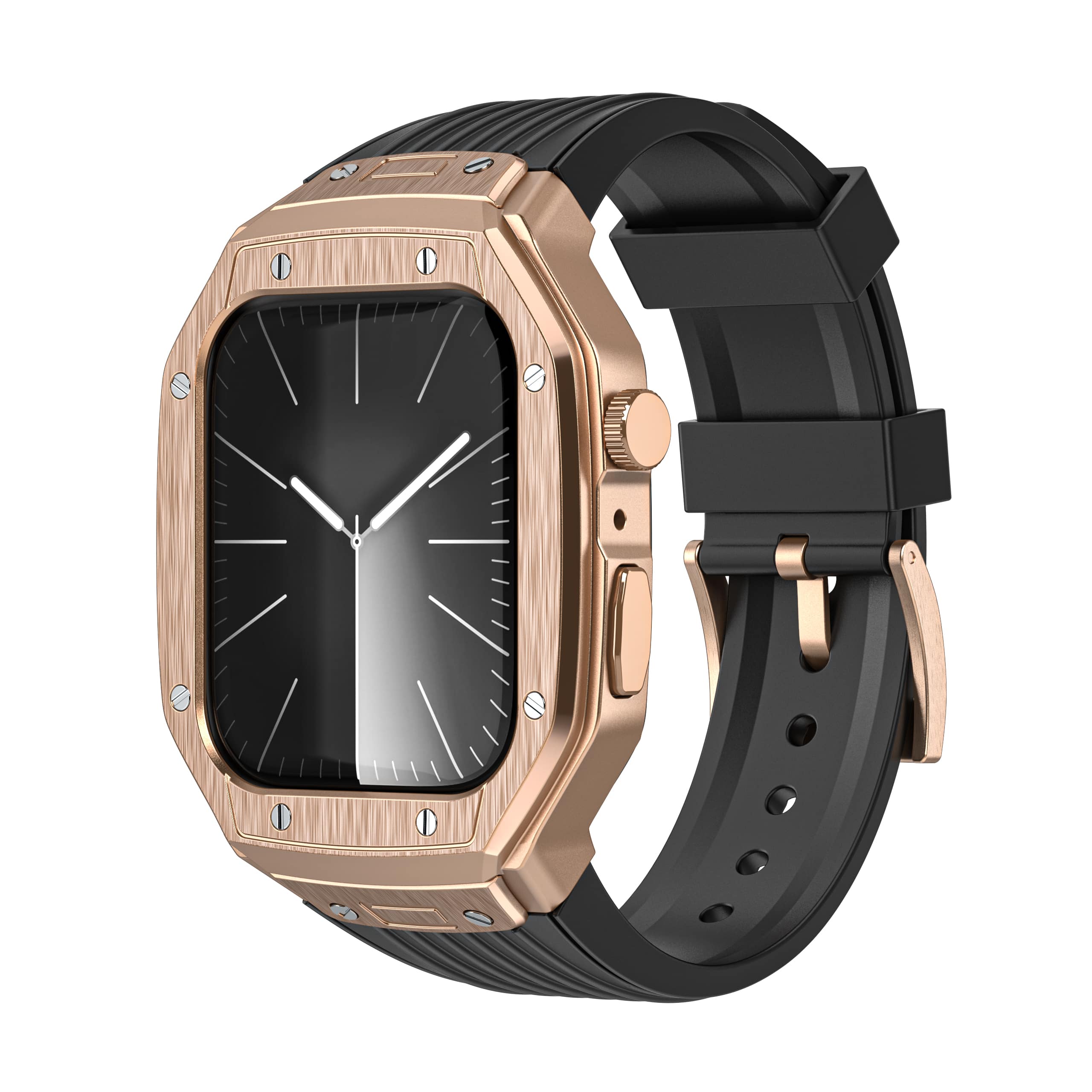 iWatch 44/45MM Stainless Steel Luxury Case