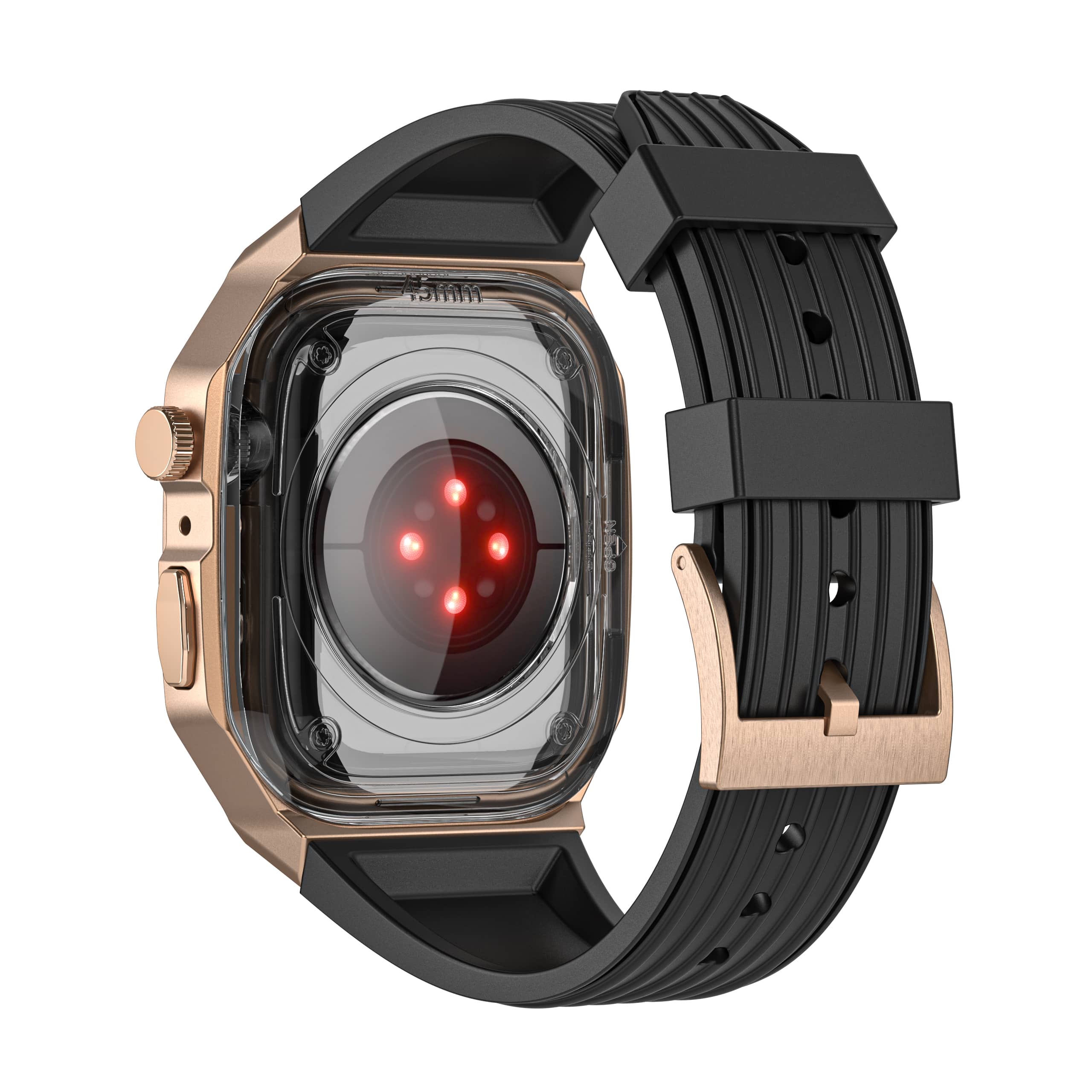 iWatch 44/45MM Stainless Steel Luxury Case