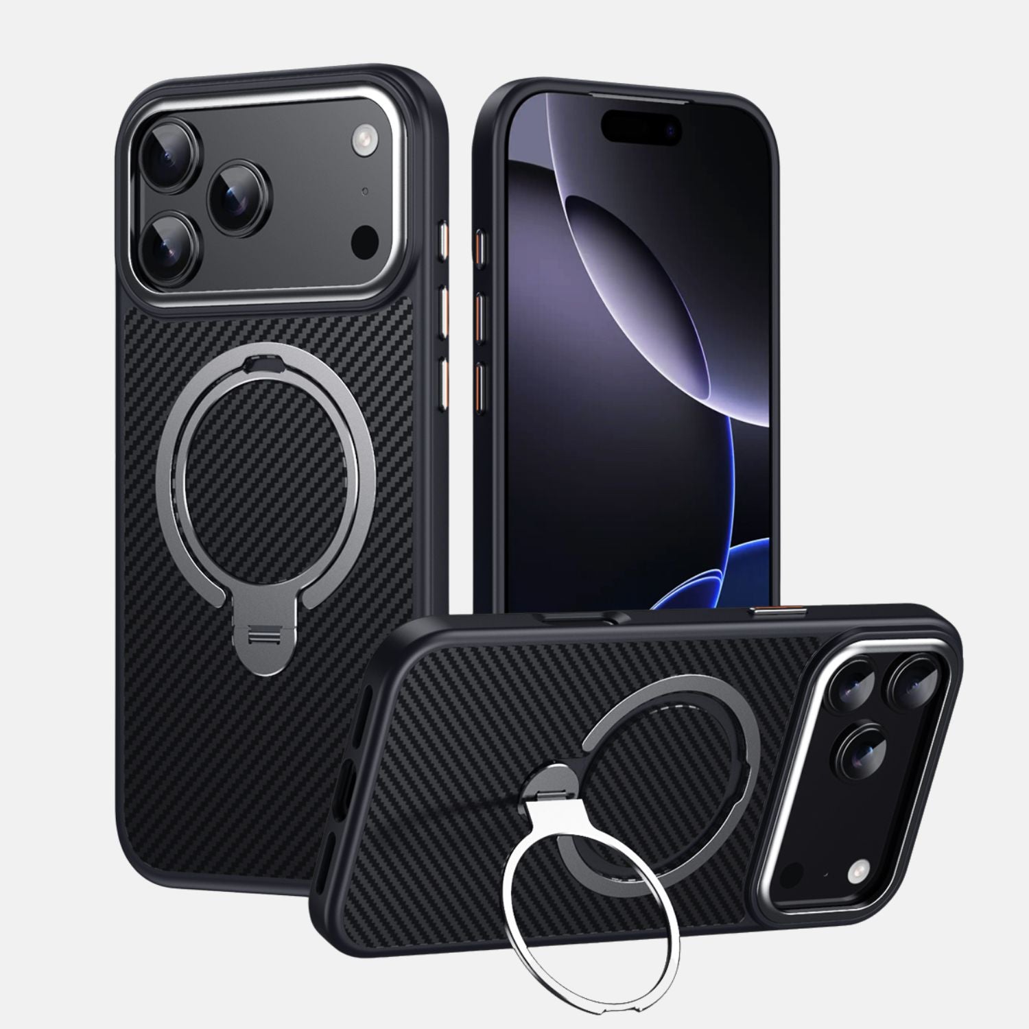 iPhone 17 ProMax Back Cover / Kevlar Magsafe Case