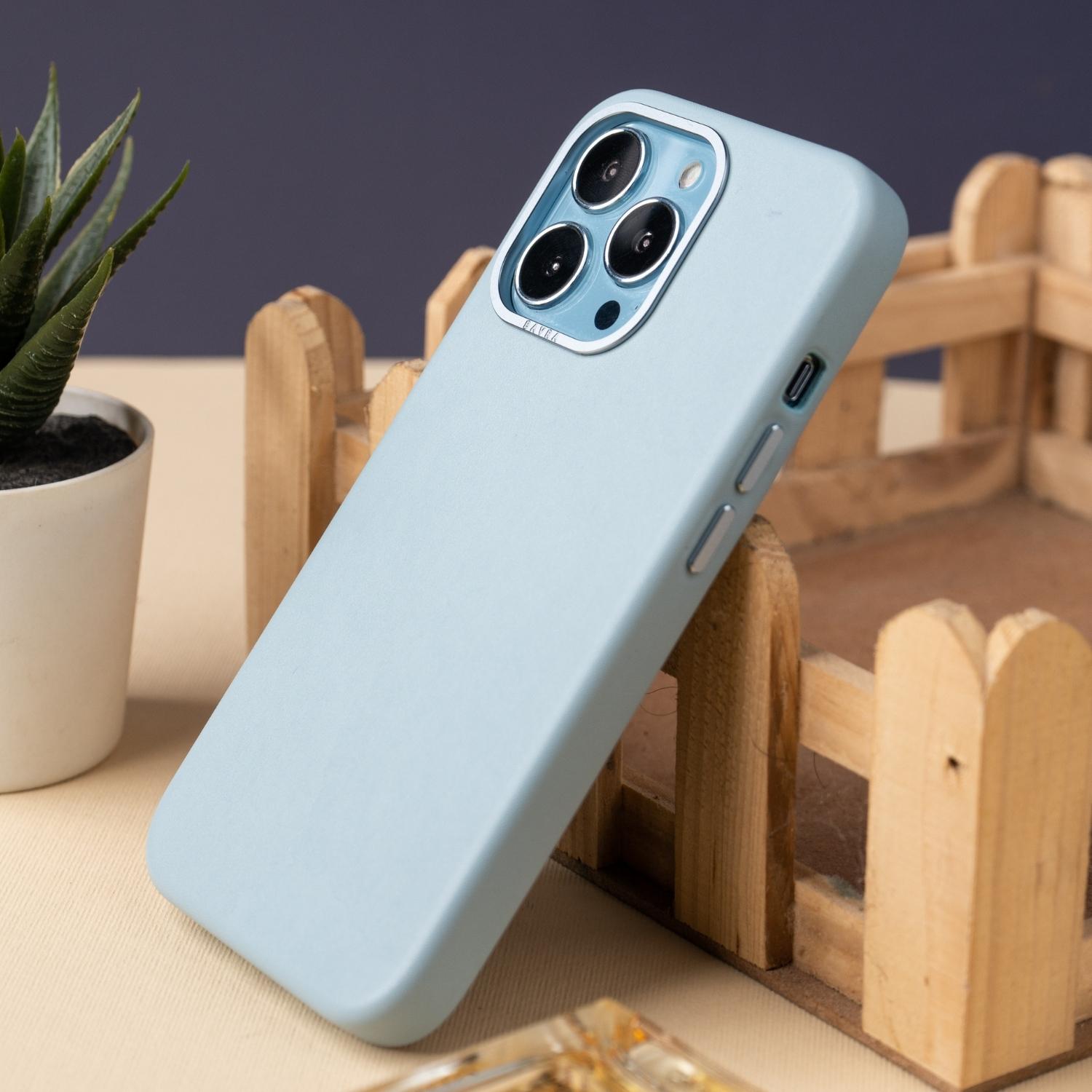 iPhone 13 Pro Back Cover / Premium Magsafe Leather Case