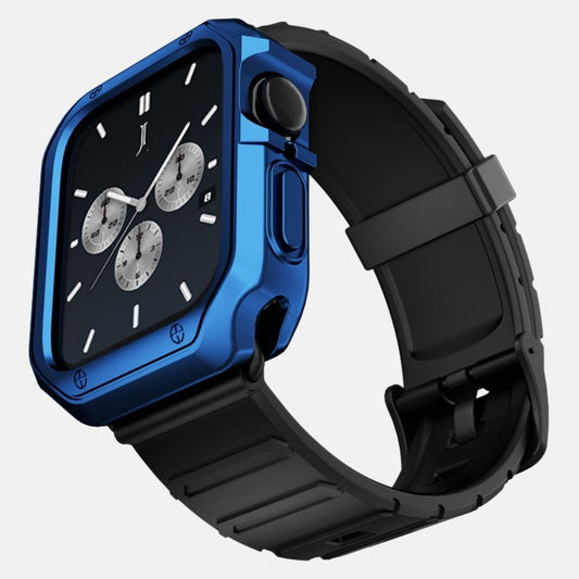 Silicone Case With Straps For Apple Watch