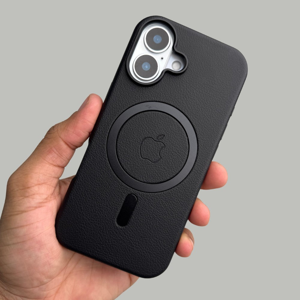 iPhone 17 Back Cover / Leatherite Magsafe Case