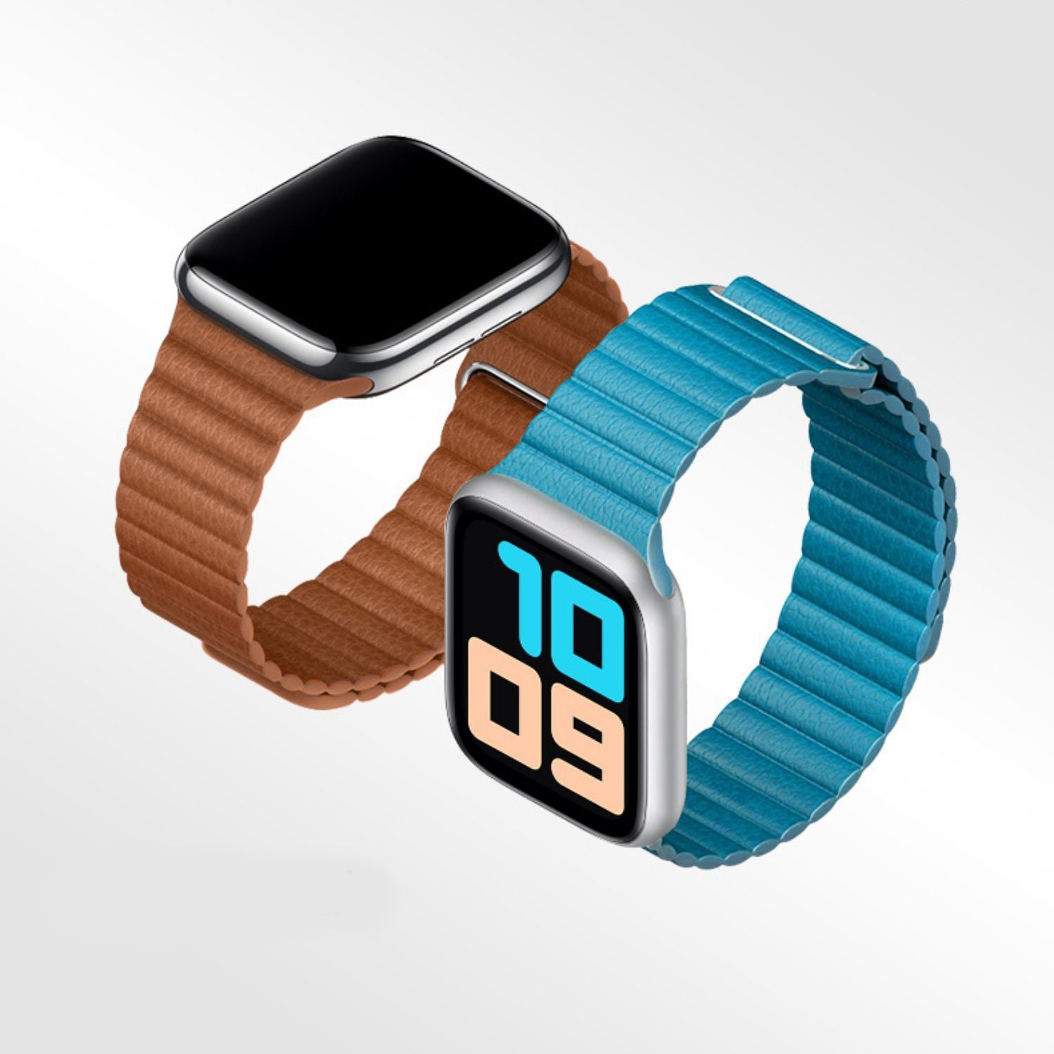 Leather Magnetic Strap Loop For Apple iWatch